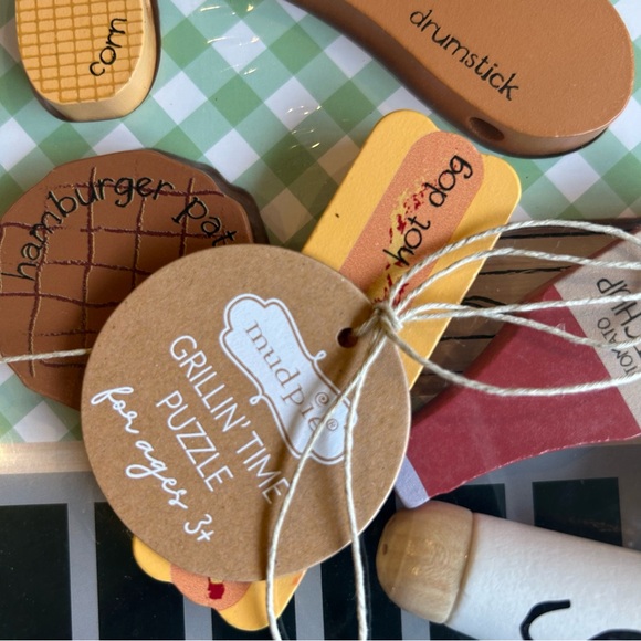 NEW Mud Pie | Grillin’ Time Puzzle NWT - Picture 4 of 5